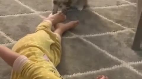 The Cutest Cat and Girl Duo: Prepare to Laugh and Feel Warm Inside