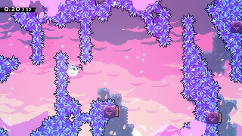 Celeste Speedrun: 7C in 43 seconds