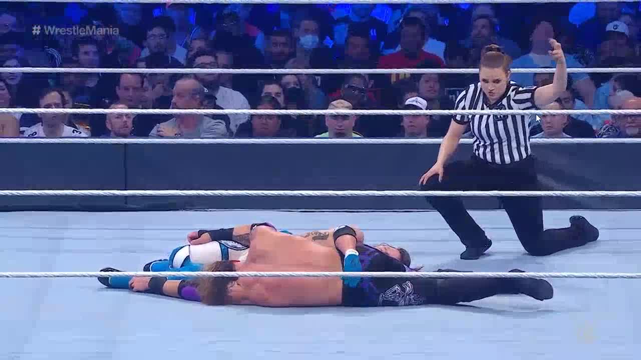 Wrestlemania 38 - Edge vs AJ Styles (FULL MATCH)