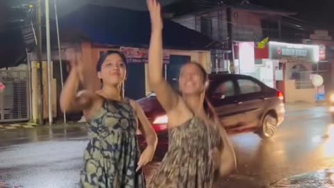 Dance In Rain Trending Video/TrendTracker #shorts #trend #Vairal #new