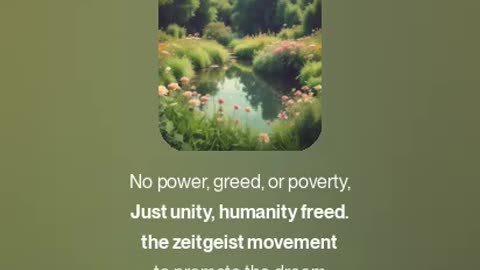 the zeitgeist movement song