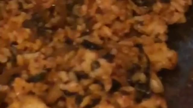 Korea fried rice yummy!
