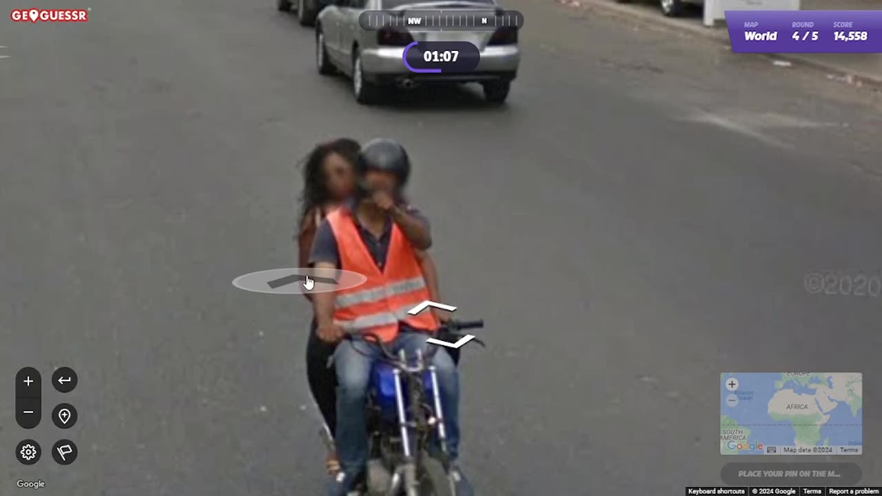 GeoGuessr : Daily Challenge, September 26, 2024