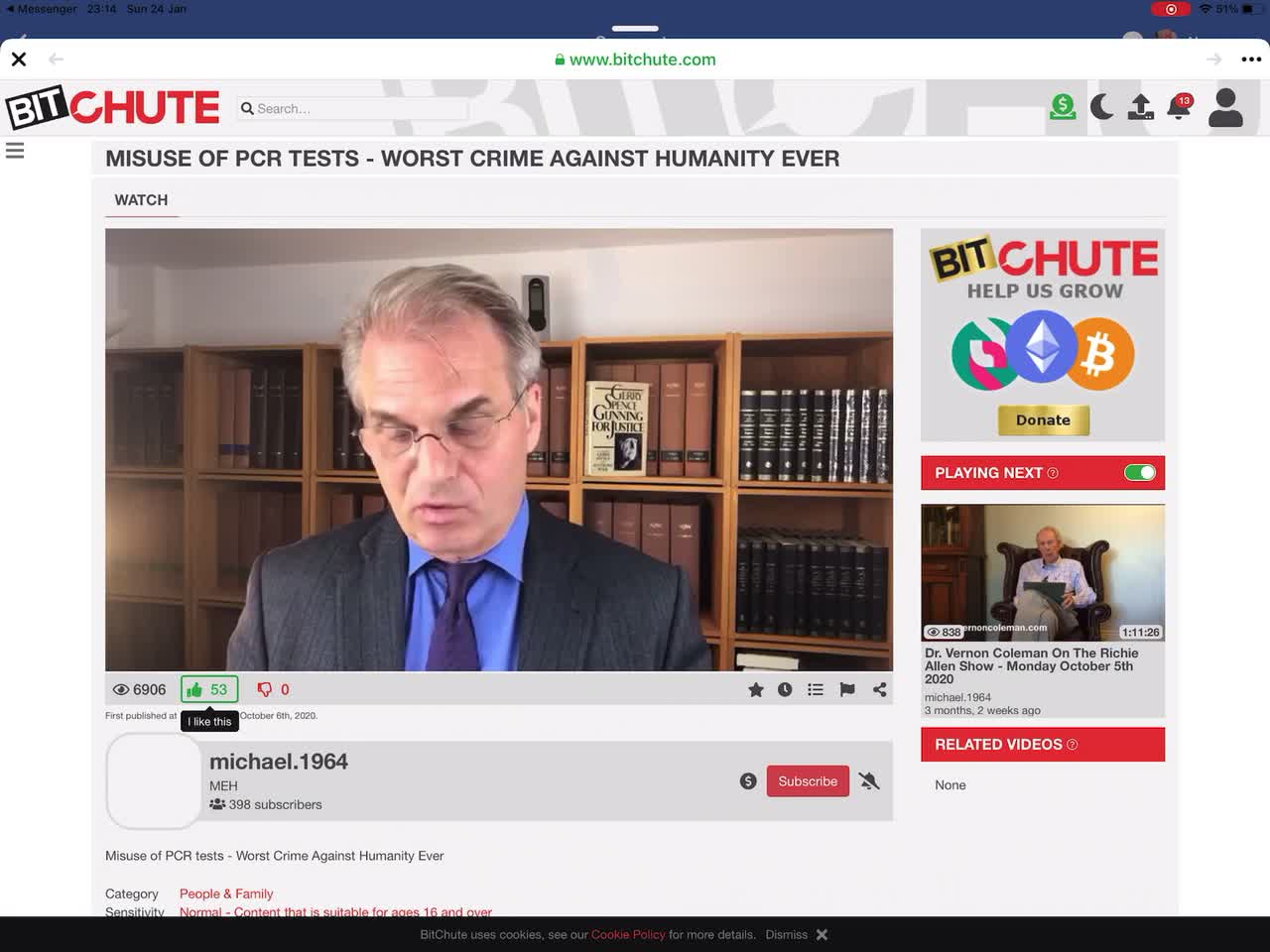 Misuse of per tests-Worst crime against humanity