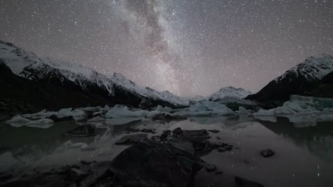Milky Way Timelapse over NEW ZEALAND