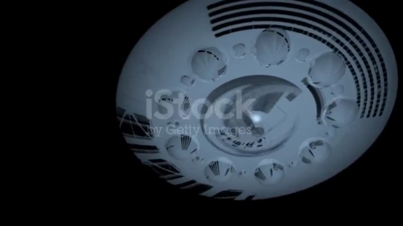 UFO IN SPACE