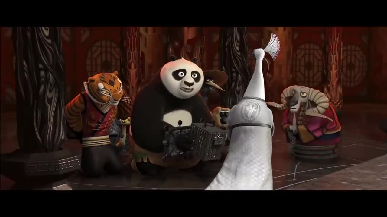 KUNG FU PANDA 2 Clips + Trailer - Part Two (2011) Jack Black-7