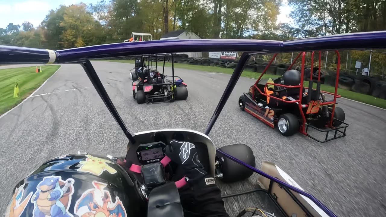 Champ Clone 440 Onboard 10/6/24 - Pomfret / Heat Race