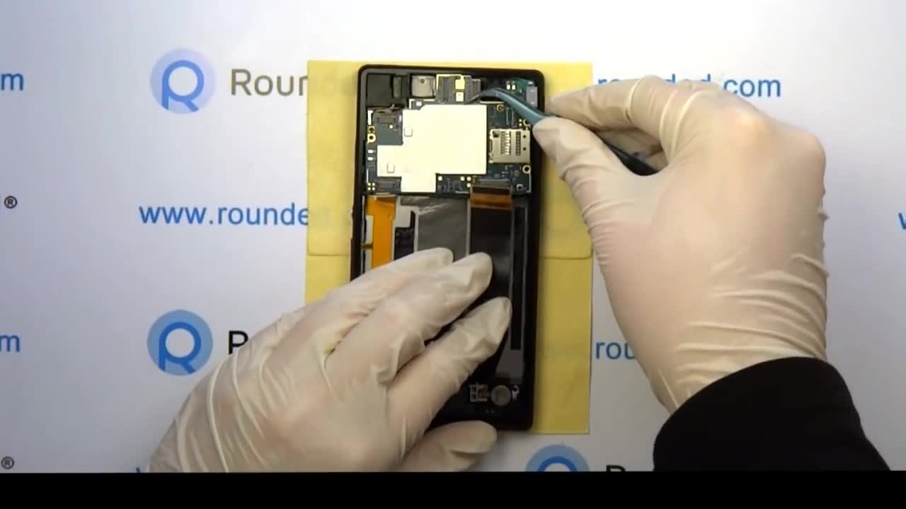 Sony Xperia Z repair, disassembly manual