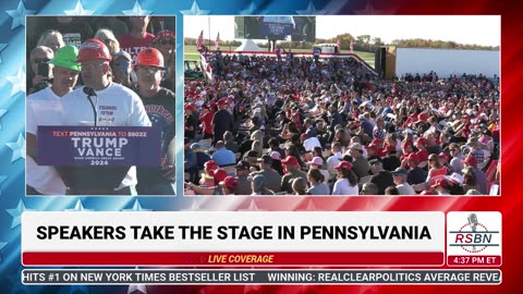 FULL SPEECH: Steel Workers for Trump Deliver Remarks in Latrobe, PA