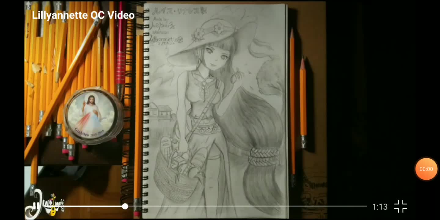 My OC Lillyannette From Traditional to Digital