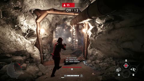 SWBF2: Arcade Onslaught Sith Trooper Crait Gameplay