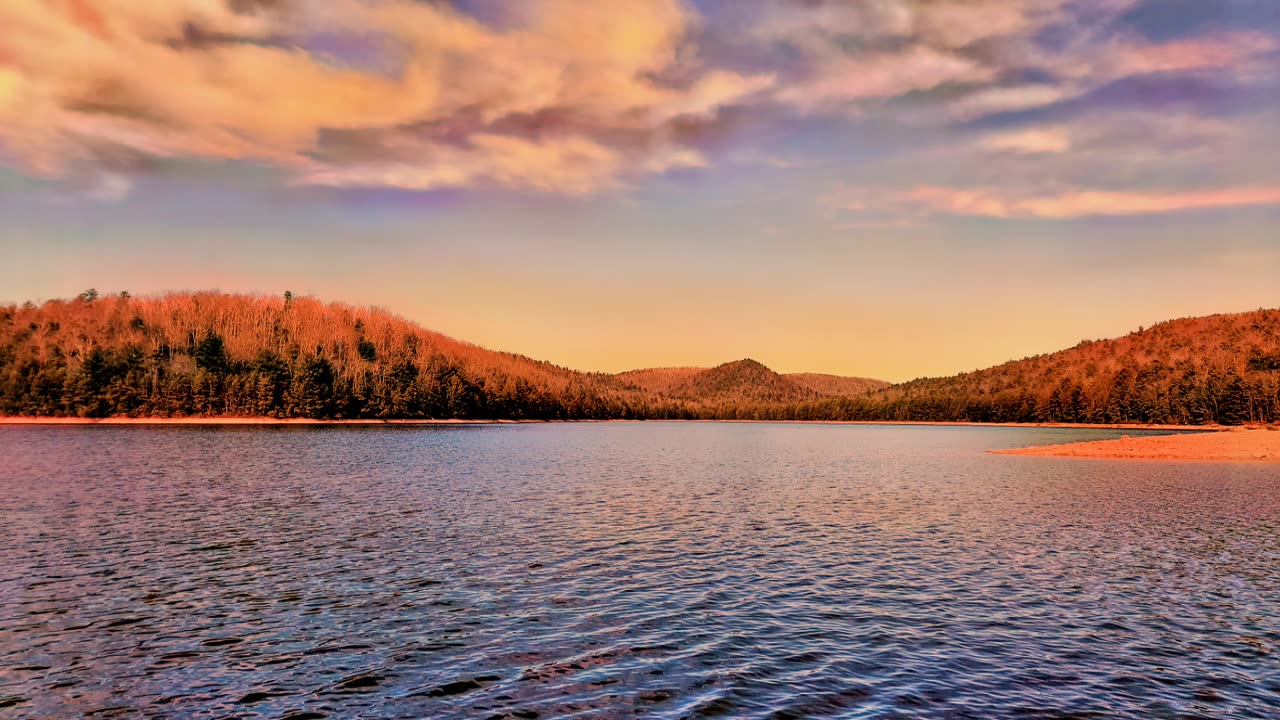 Lake at Michaux State Forest