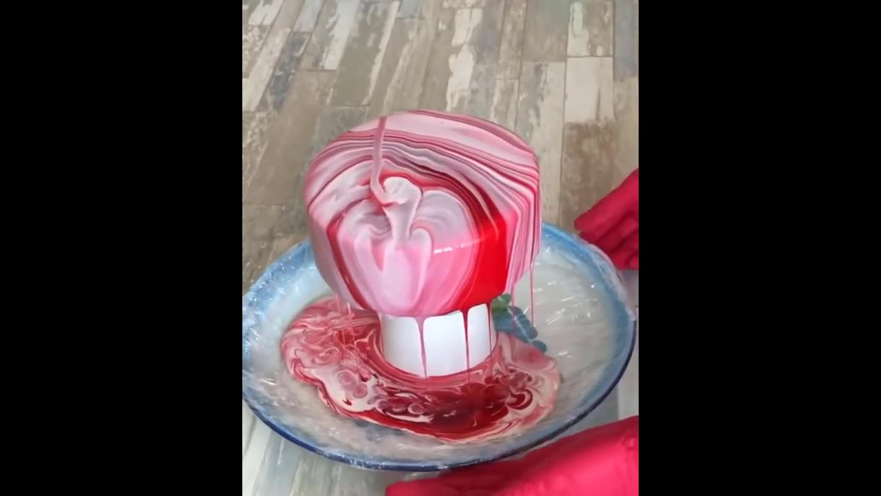 Satisfying Mirror Glaze Cake Compilation