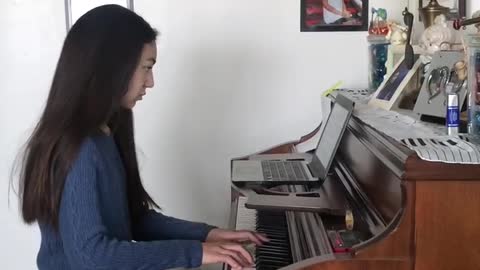 Learning to play a song on piano