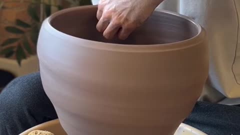 Decided to keep this one #pottery ##satisfying##asmr.mp4