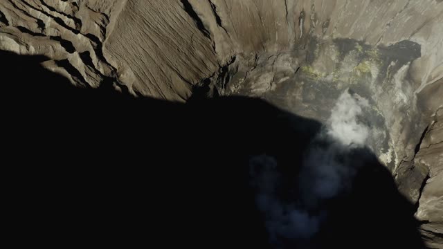 Cinematic Footage of Volcano