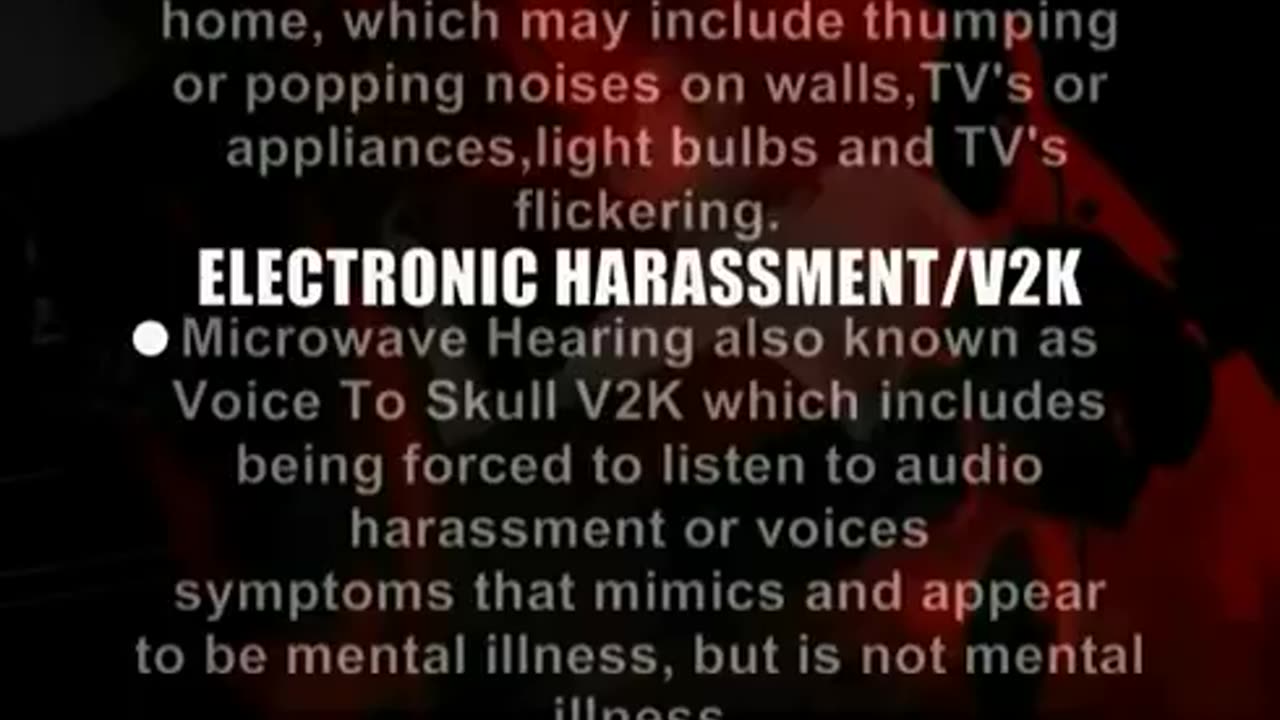 REMOTE NEURAL MONITORING (Satellite Harassment/Terrorism) Reality and Awareness!