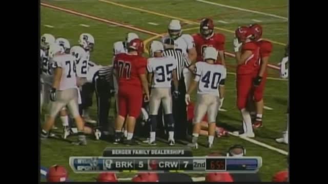 9-16-2016 - Berwick Bulldogs Vs. Crestwood Comets (Channel 7 Broadcast)