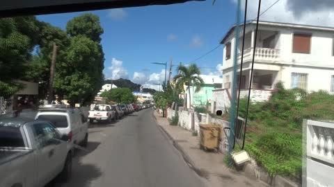 We are in Marigot, a French Village in Saint Martin, Sint Maarten!