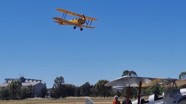 Tiger Moth fly-in Leeton NSW