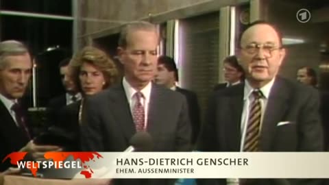Genscher verspricht, dass Nato nicht nach Osten ausgedehnt wird!!