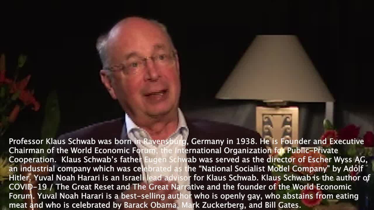 Klaus Schwab | The Author of COVID-19 / The Great Reset Shares About His Early Life Being Raised by Eugen Schwab Who Served As the Director of Escher Wyss AG