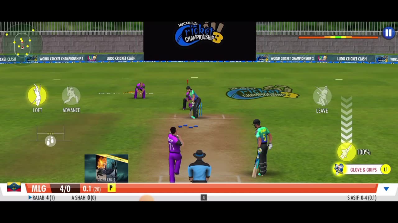 Rajab Bhai takes a First Hat Trick in Career Mode