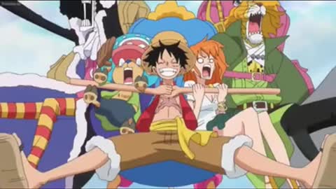 Luffy hug that nobody wants