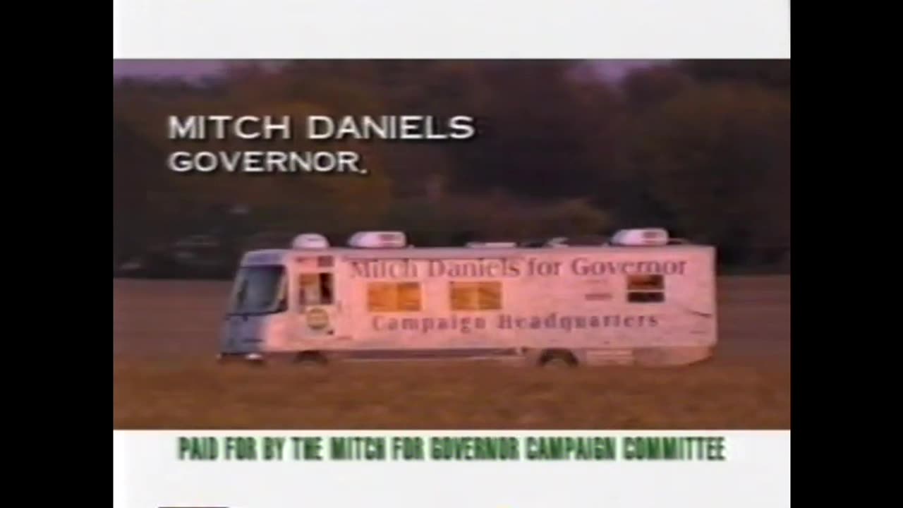 September 10, 2004 - Mitch Daniels for Indiana Governor Campaign Ad