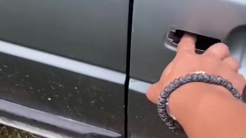 Car door handle repair car repair automobile maintenance