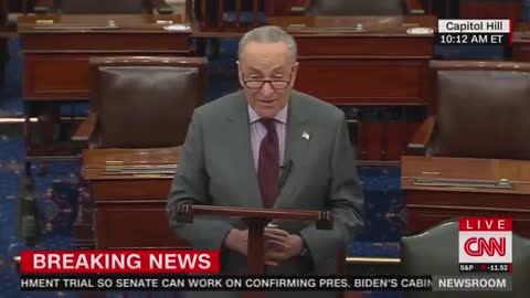 Chuck Schumer: Donald Trump Incited An Erection!