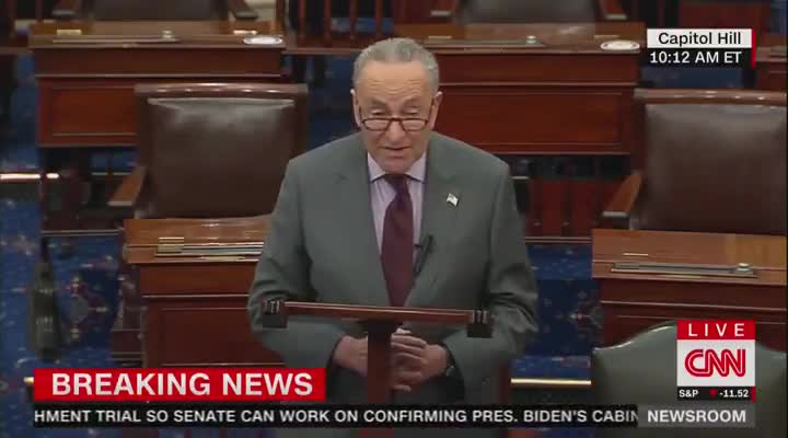 Chuck Schumer: Donald Trump Incited An Erection!