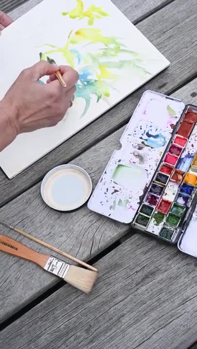 satisfing painting #shorts