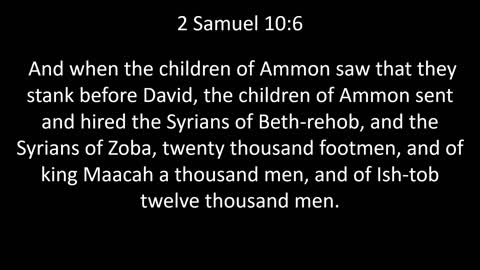 KJV Bible 2nd Samuel Chapter 10