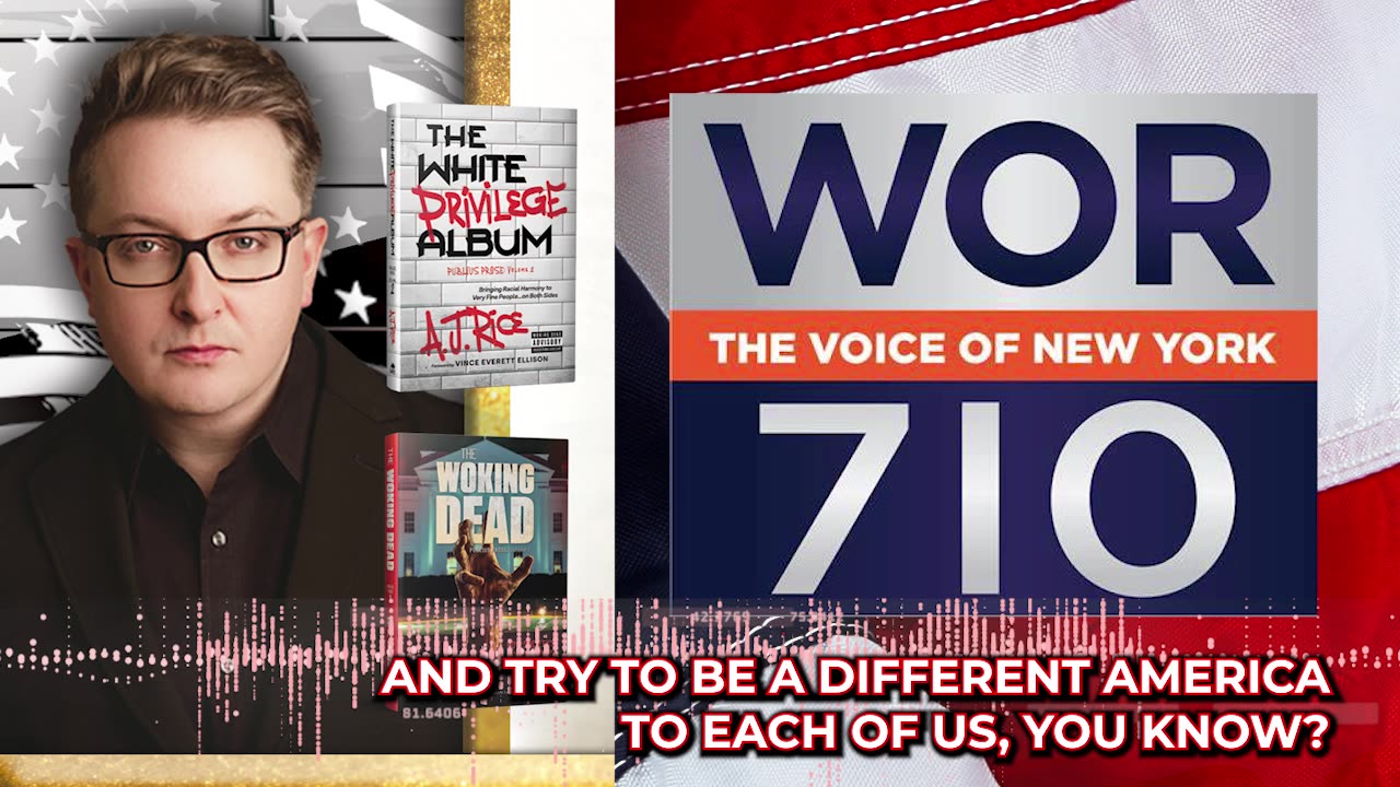 AJ Rice on WOR 710 with Larry Mendte: WOKEISM, The White Privilege Album, Trump’s Cabinet Picks