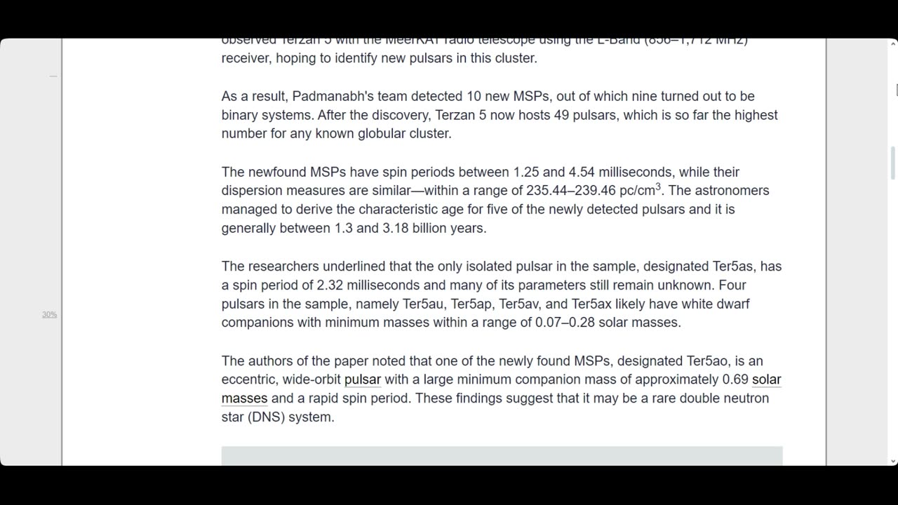 astronomers find new millisecond pulsars