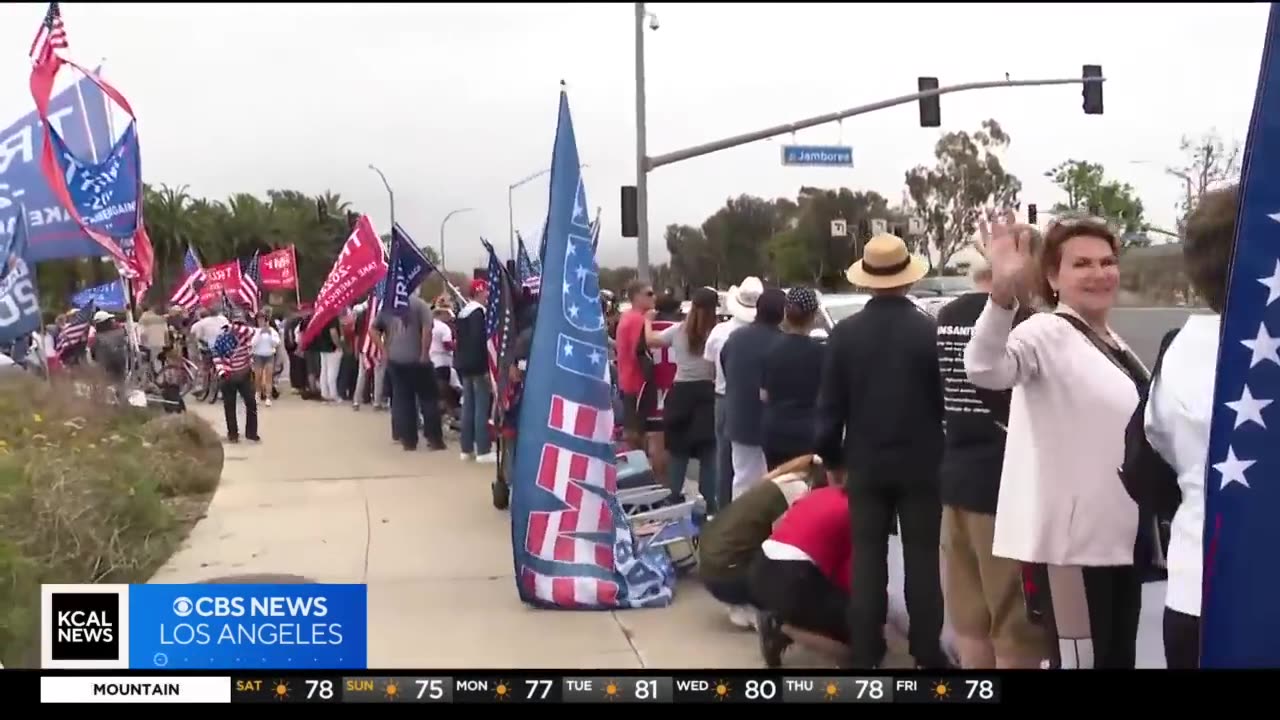 Trump wraps up California fundraising swing with event in Newport Beach