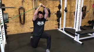 Half Kneeling Anti Rotation Overhead Reach