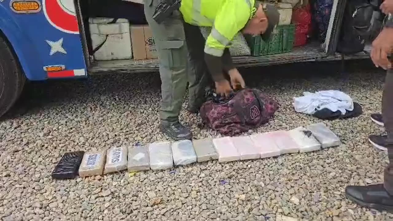 Incautación de cocaína en La Guajira