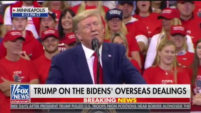 Donald Trump about Joe Biden and Barack Obama