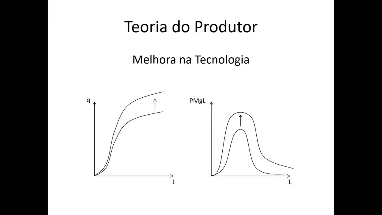 Microeconomia 080 Teoria do Produtor Produtividade Estrutura de Custos