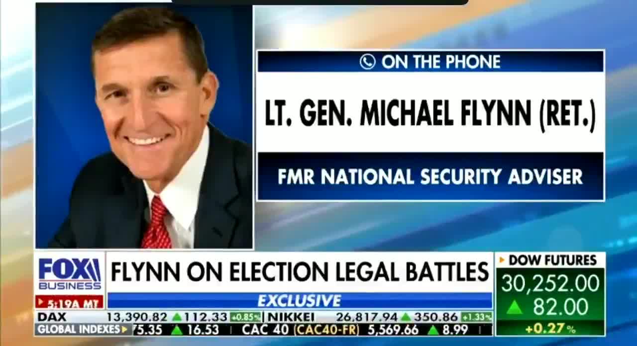 General Flynn Called the SCOTUS Decision earlier this week.