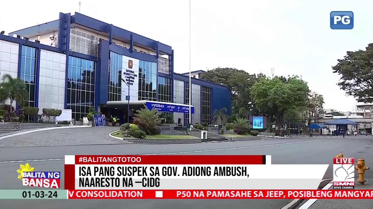 Isa pang suspek sa Gov. Adiong ambush, naaresto na —CIDG