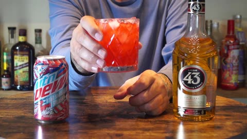 Licor 43 & Mtn Dew Star Spangled Splash Red Berry