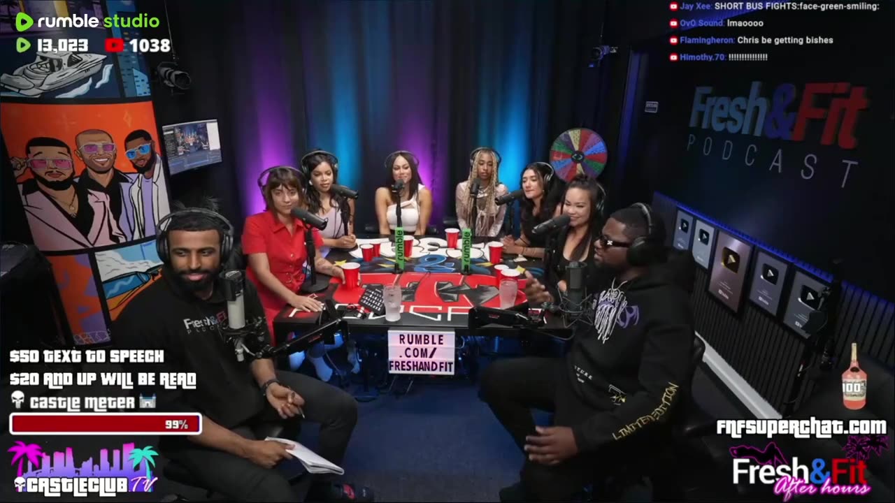 Fresh_tries_to_Reason_with_Henny_Chris. (Fresh vs Chris)