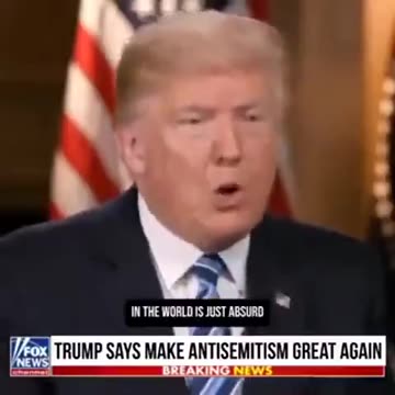 Trump says make Anti-Semitism great again