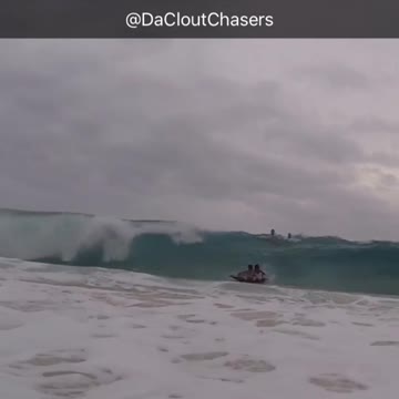 Dacloutchasers guy on pool floatie wave