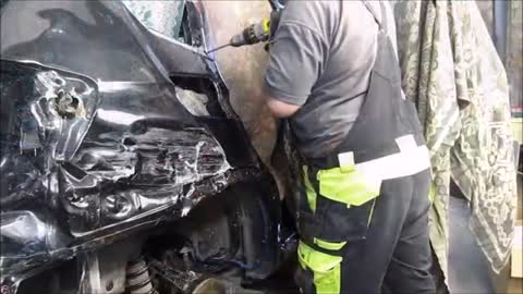 BMW X3. Body repair.