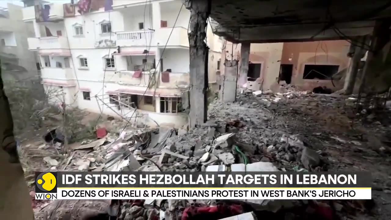 Israel-Hamas war: 1 wounded in Israeli strikes, Palenstine Red Crescent shares video